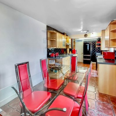 dining area looking towards kitchen